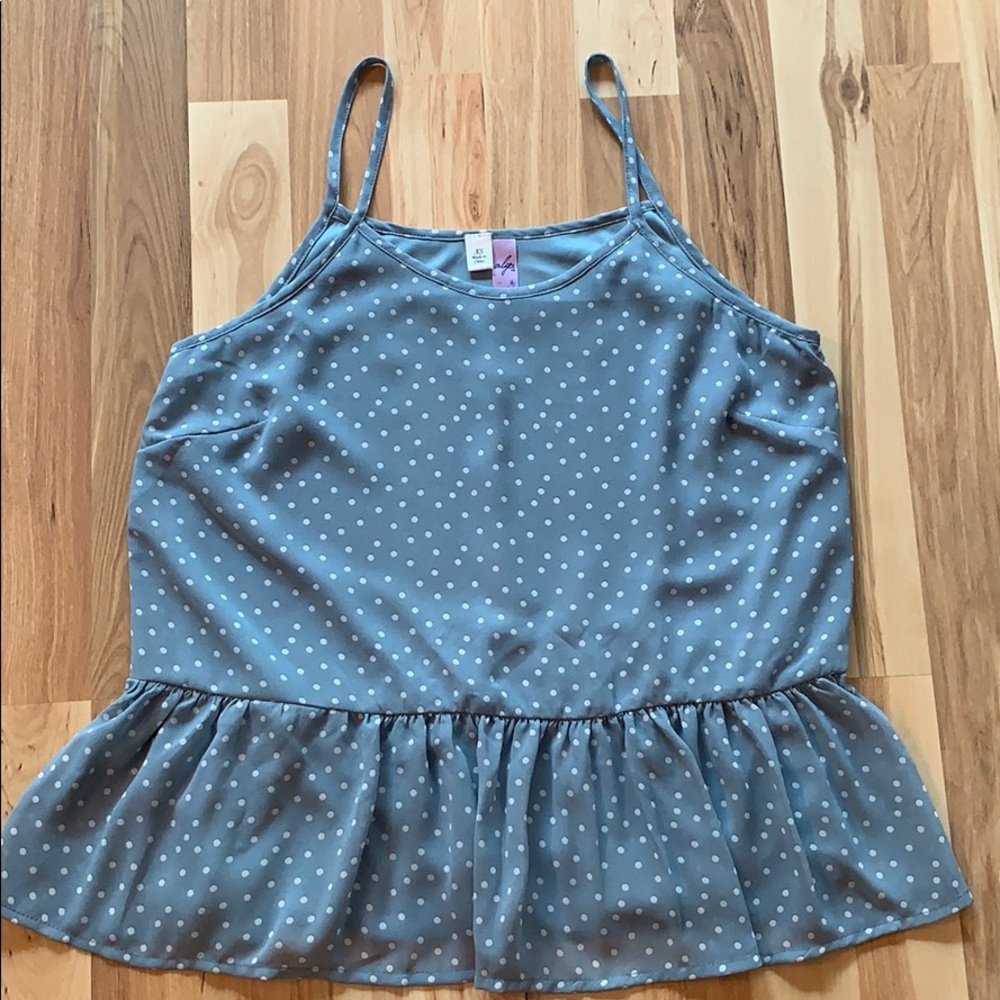 Polka dot tank